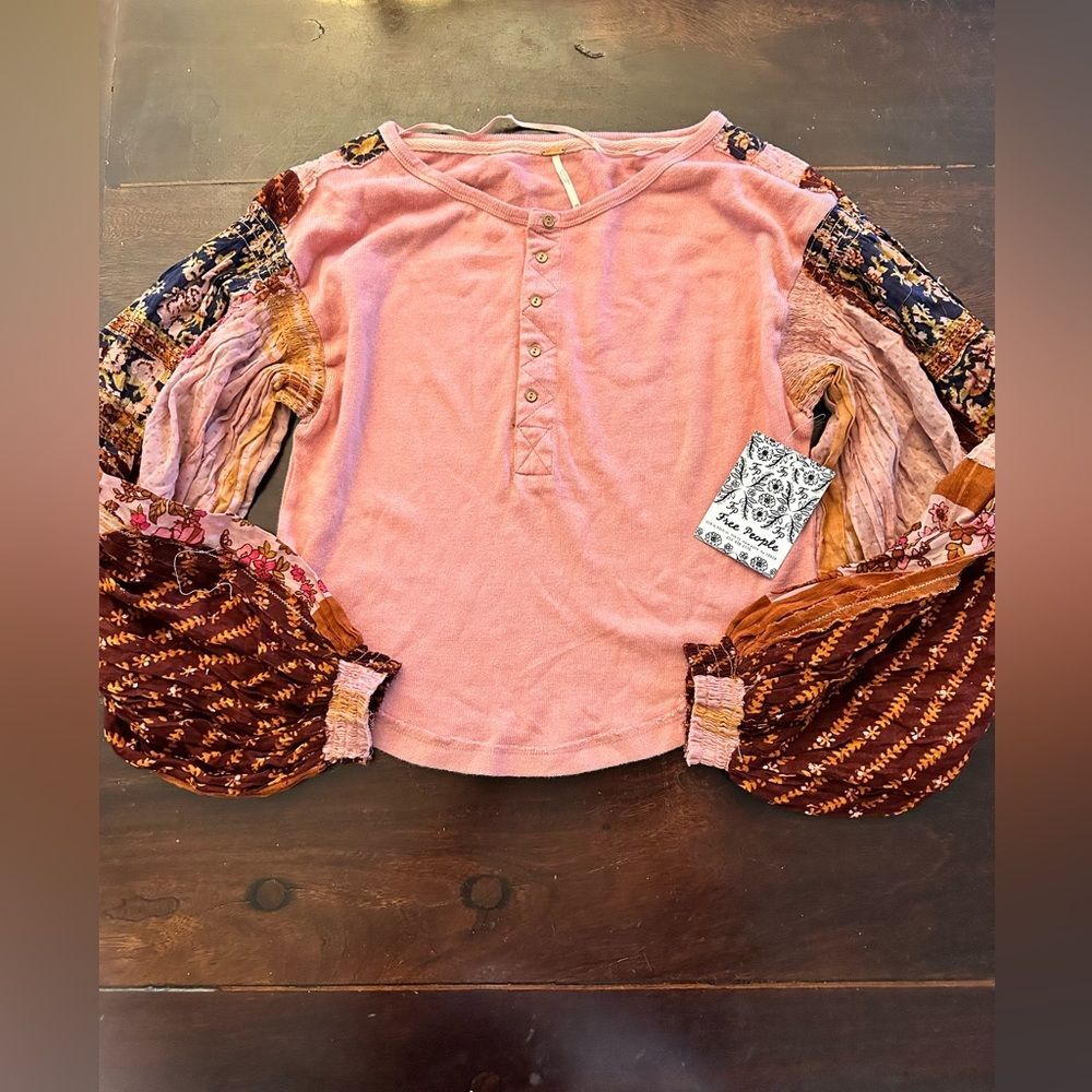 Free People Light Magic Henley XS NWT